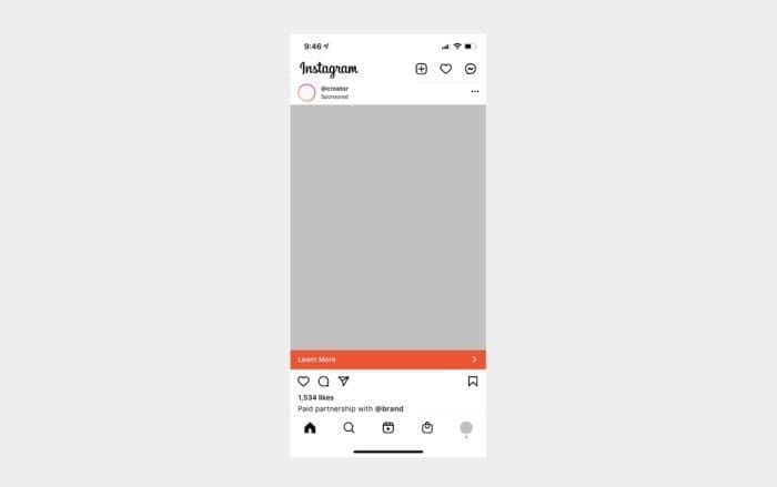 branded content ads instagram